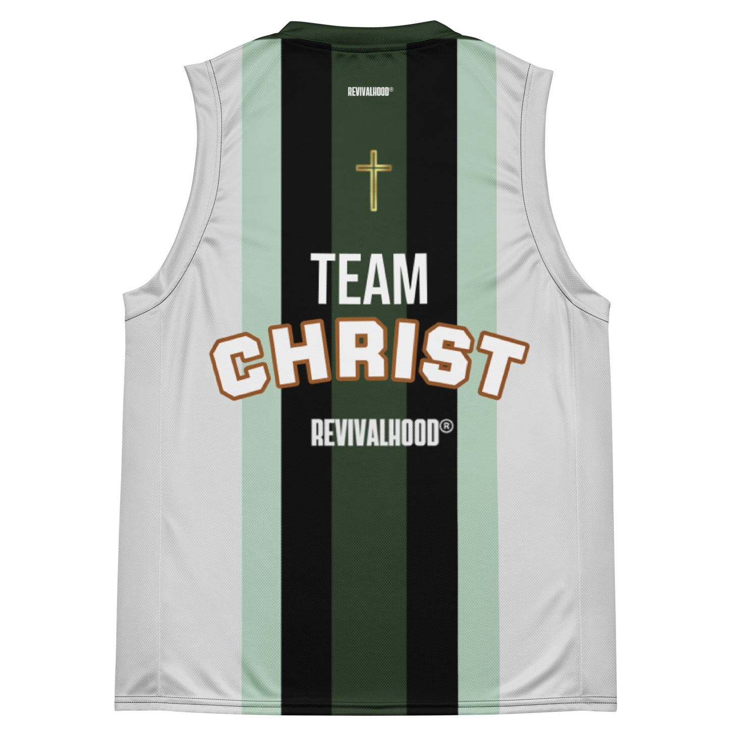REVIVALHOOD® PSALM 23 V-Neck Long Sleeve Jersey