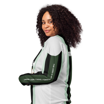 REVIVALHOOD® PSALM 23 V-Neck Long Sleeve Jersey