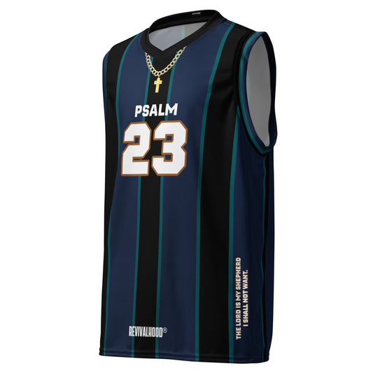 REVIVALHOOD® PSALM 23 V-Neck Jersey