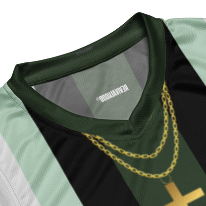 REVIVALHOOD® PSALM 23 V-Neck Long Sleeve Jersey