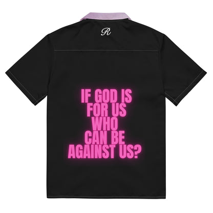 REVIVALHOOD® IF GOD IS FOR US Unisex Button Shirt