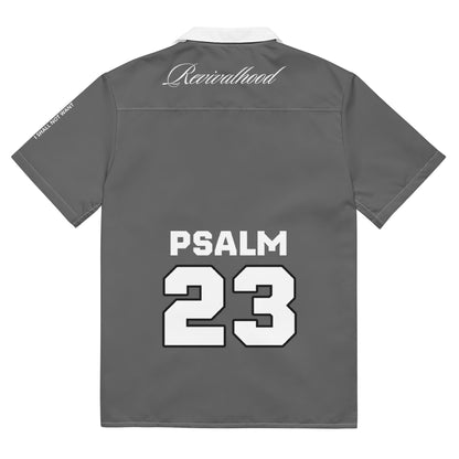 REVIVALHOOD® PSALM 23 Unisex Button Shirt