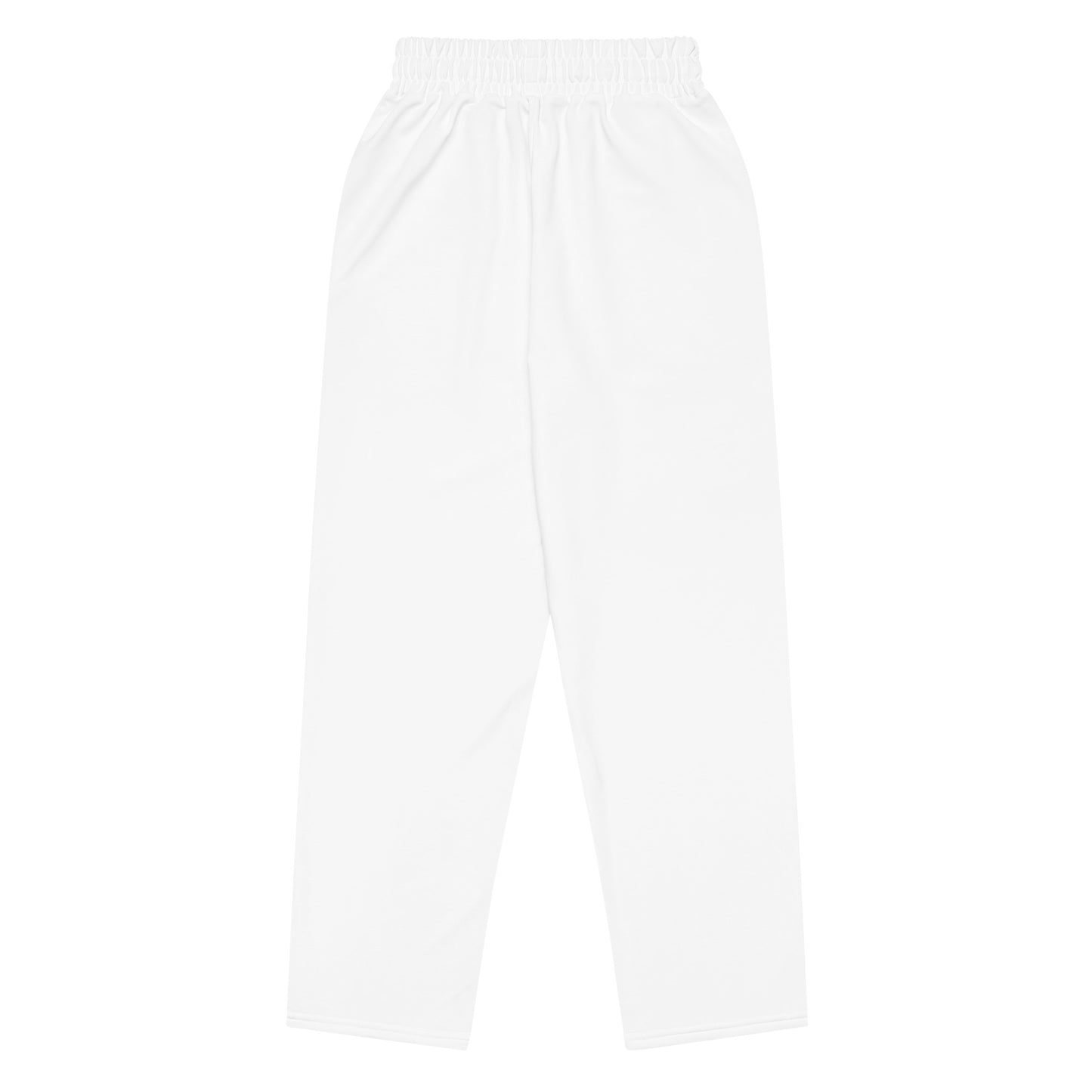 REVIVALHOOD® Trust God Wide-leg joggers (White)