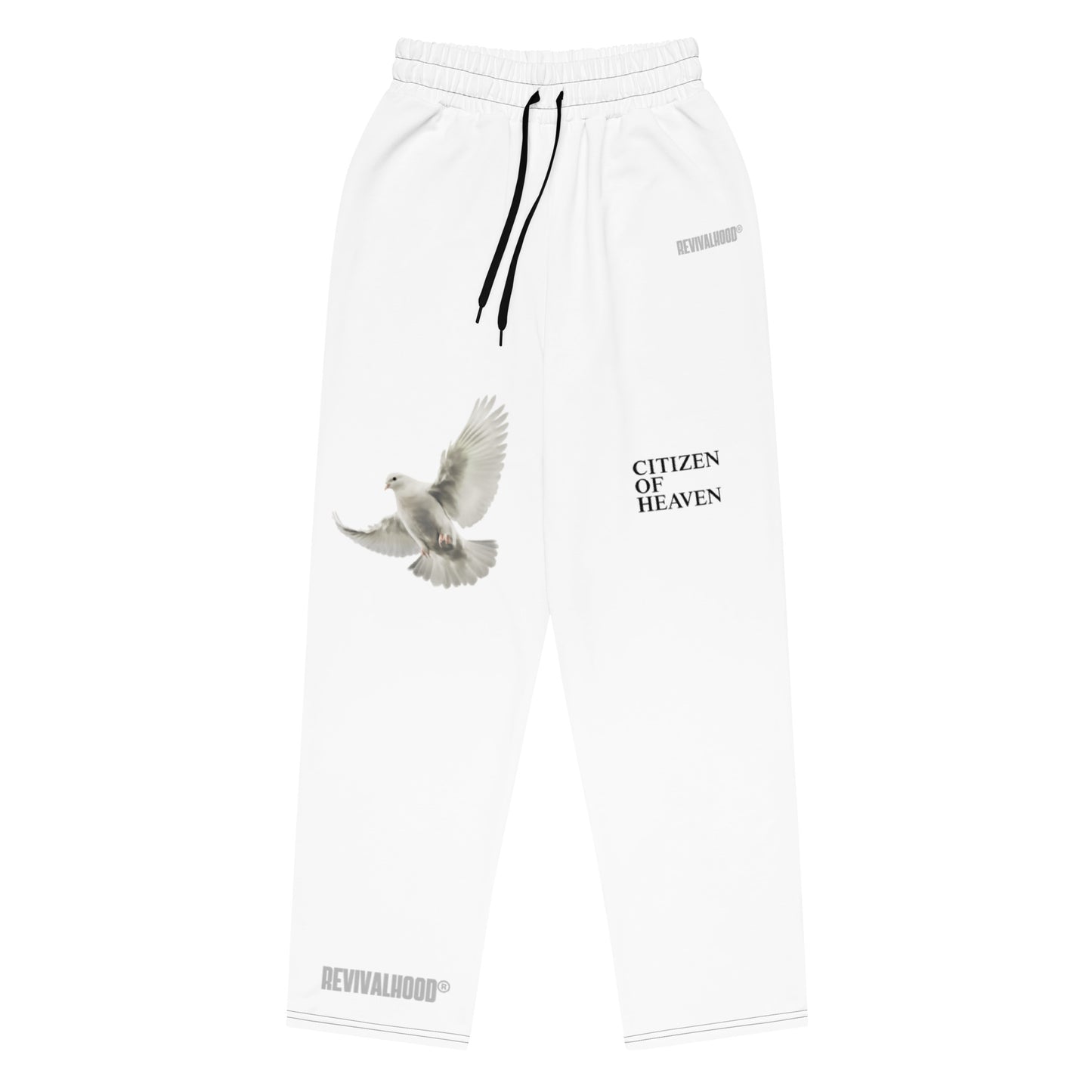 REVIVALHOOD® Citizen Of Heaven Wide-Leg Joggers