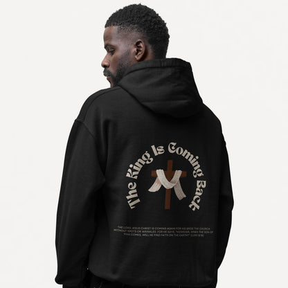 REVIVALHOOD® The King Is Coming Back Unisex Oversized Hoodie