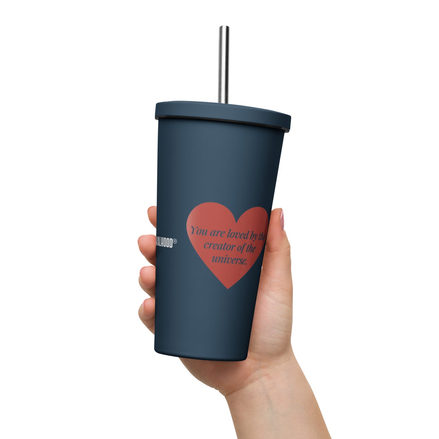 REVIVALHOOD® Insulated Tumbler With Straw