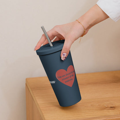 REVIVALHOOD® Insulated Tumbler With Straw