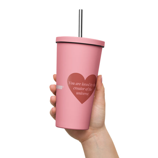 REVIVALHOOD® Insulated Tumbler With Straw