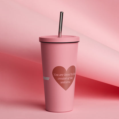 REVIVALHOOD® Insulated Tumbler With Straw