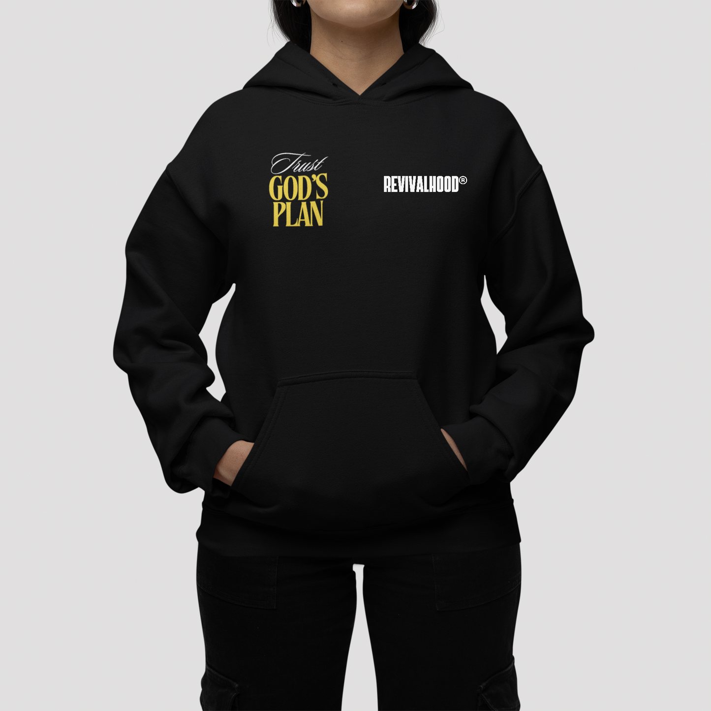 REVIVALHOOD® GOD'S PLAN Unisex Oversized Hoodie