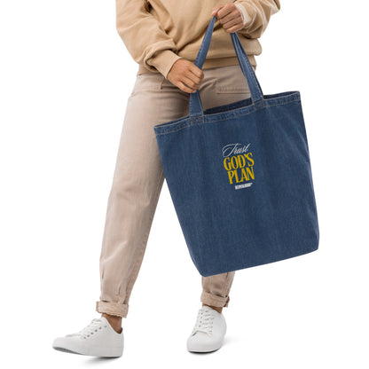 REVIVALHOOD® Organic Denim Tote Bag