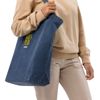 REVIVALHOOD® Organic Denim Tote Bag