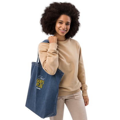 REVIVALHOOD® Organic Denim Tote Bag