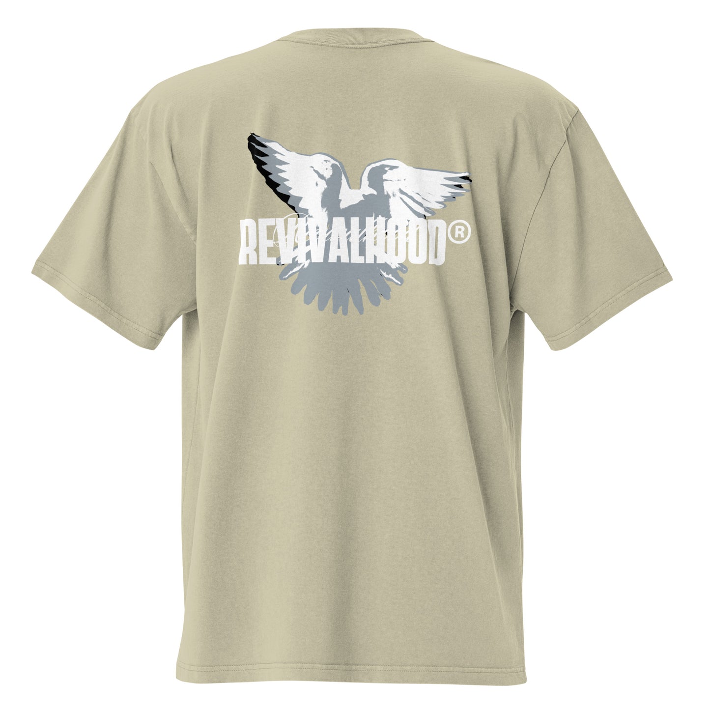 REVIVALHOOD® Citizen of Heaven Oversized Faded T-Shirt