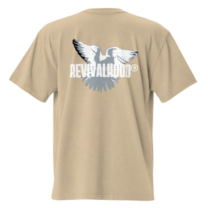 REVIVALHOOD® Citizen of Heaven Oversized Faded T-Shirt