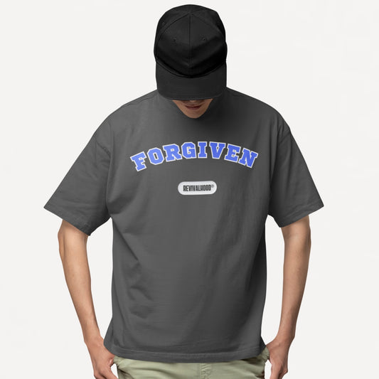 REVIVALHOOD® Forgiven Oversized Faded T-shirt