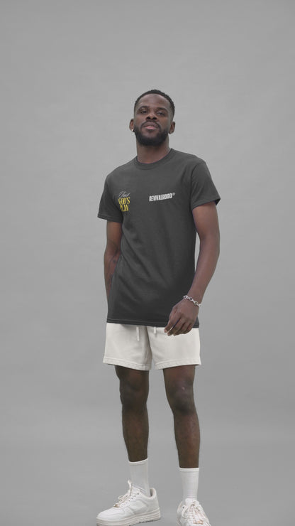 REVIVALHOOD® GOD'S PLAN Oversized faded t-shirt