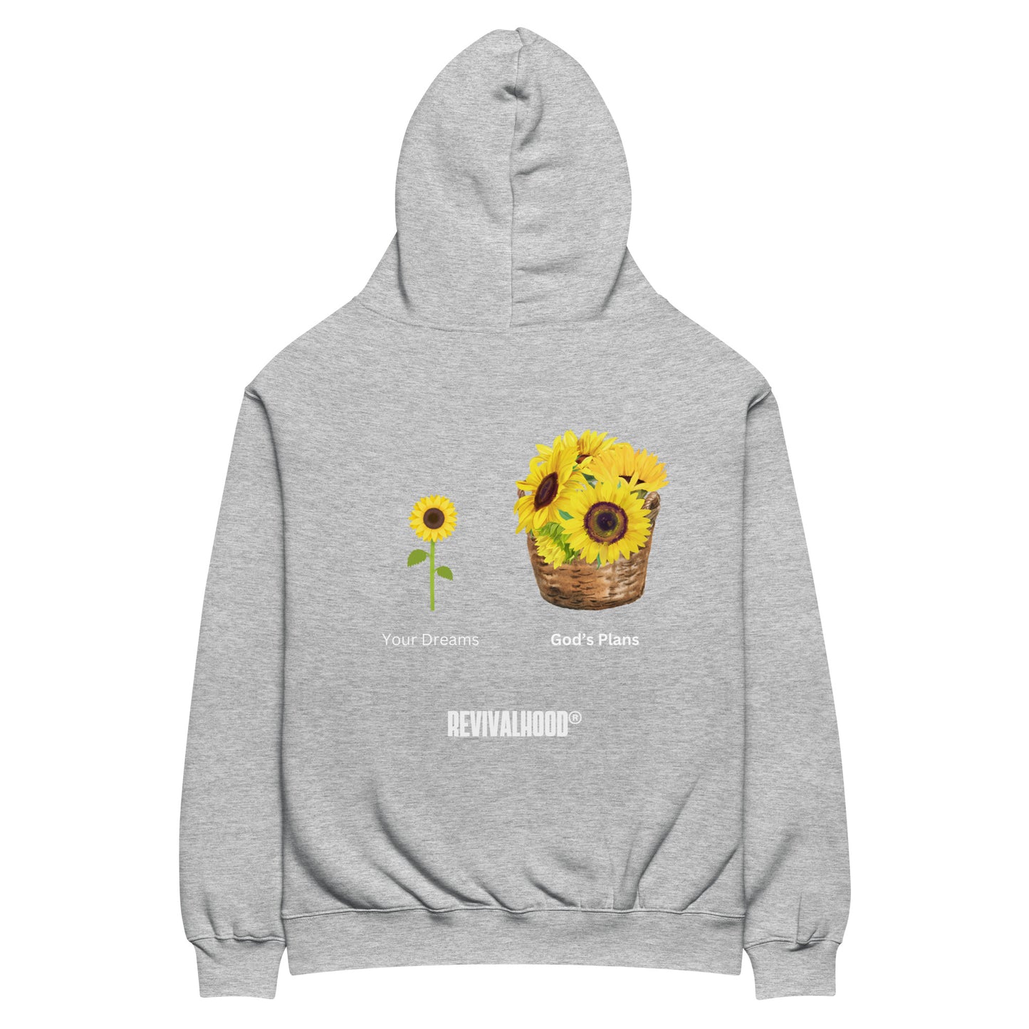 REVIVALHOOD® GOD'S PLAN Unisex Oversized Hoodie