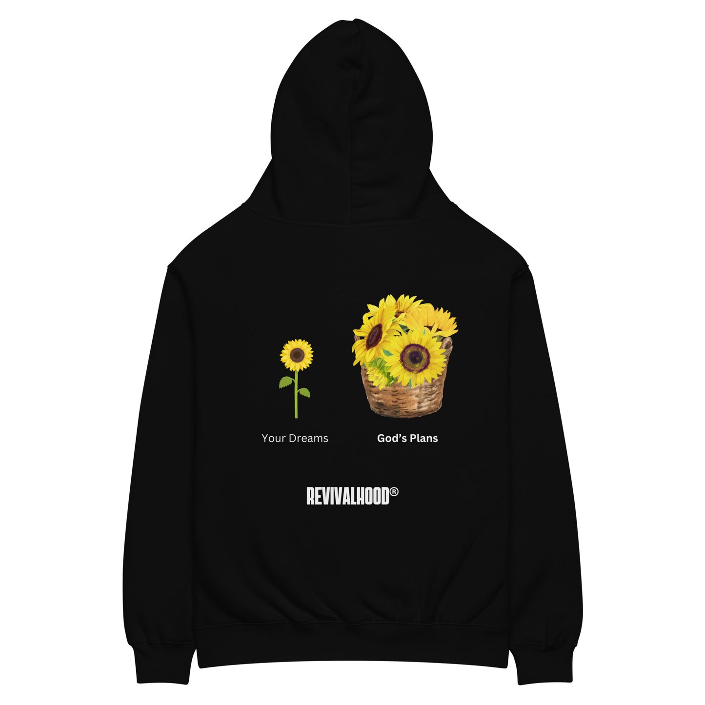 REVIVALHOOD® GOD'S PLAN Unisex Oversized Hoodie