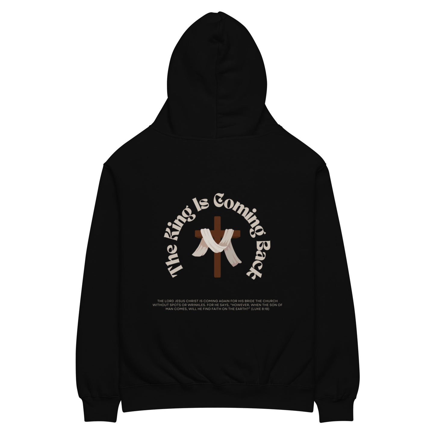 REVIVALHOOD® The King Is Coming Back Unisex Oversized Hoodie