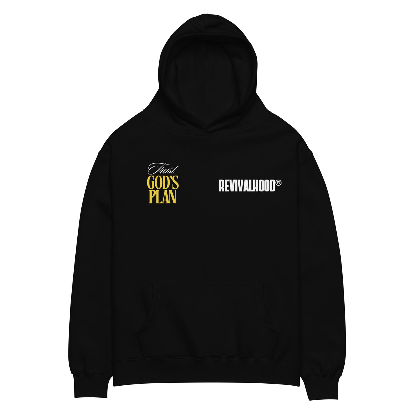 REVIVALHOOD® GOD'S PLAN Unisex Oversized Hoodie