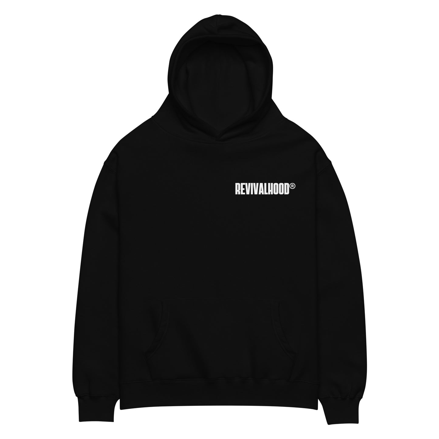 REVIVALHOOD® The King Is Coming Back Unisex Oversized Hoodie