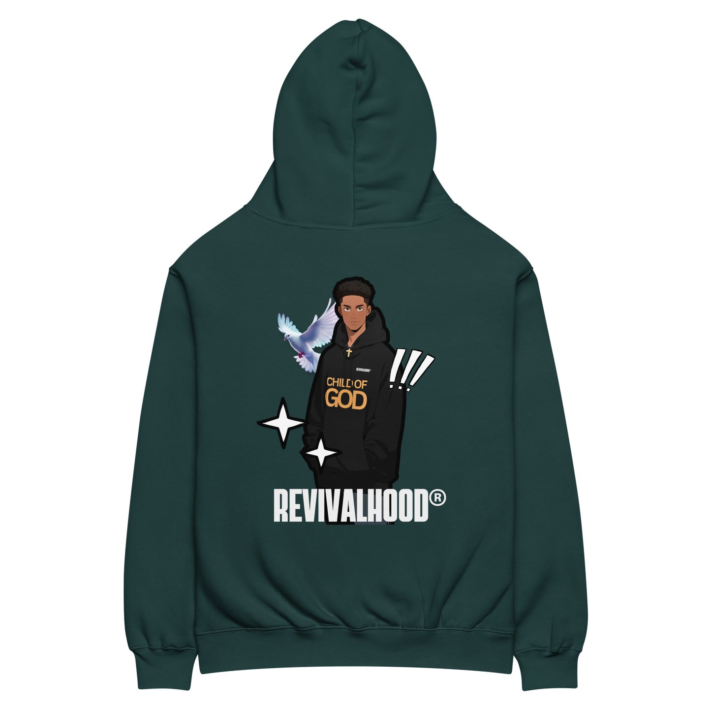 REVIVALHOOD® Anime Inspired Unisex Oversized Hoodie